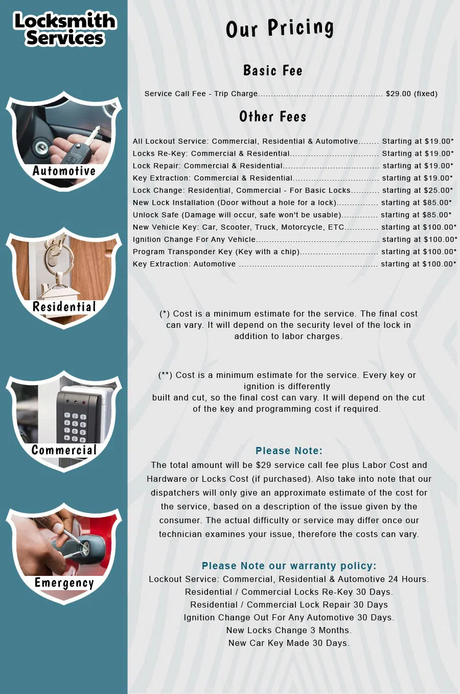 Carmel Locksmith Store Carmel, IN 317-810-0262